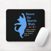 Dance The Harris Wheimer 2024 Cat Lady Vote Kamala Mousepad (Mit Mouse)