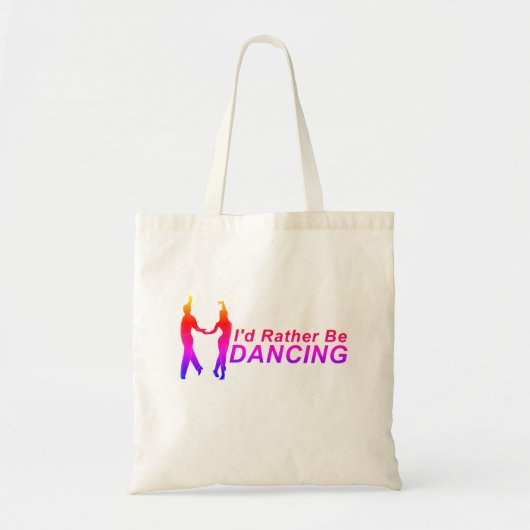 Dance Theme Tote Bag Tragetasche (Vorne)