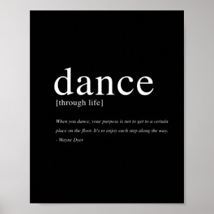 Dance Through Life - 8"x10" Art Print Poster