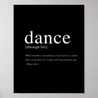 Dance Through Life - 8"x10" Kunstdrucken Poster