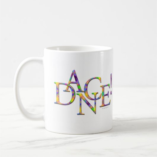 Dance! (Tie-dye) Coffee Mug Kaffeetasse (Links)