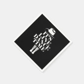 Dance Time Line Dancing Music Boost Gift Serviette (Ecke)