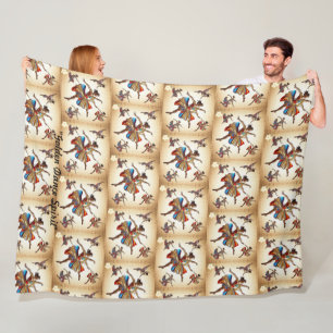 "Dance to Inspirier Souls" Fleecedecke