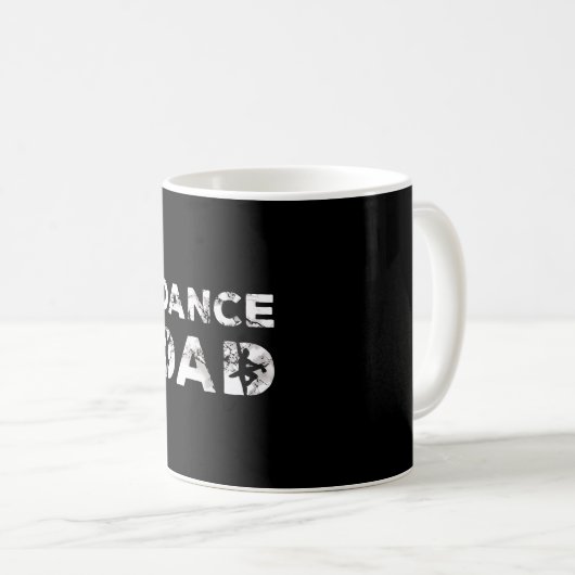 Dance Vater Choreograf Tanz Lover Dancer Kaffeetasse (VorderseiteRechts)