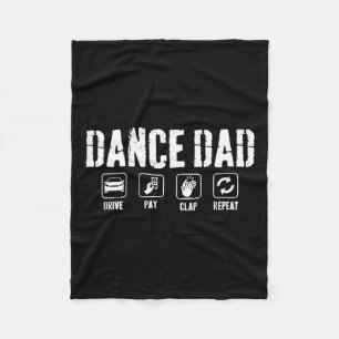 Dance Vater Competition Proud Dance Vater Vatertag Fleecedecke