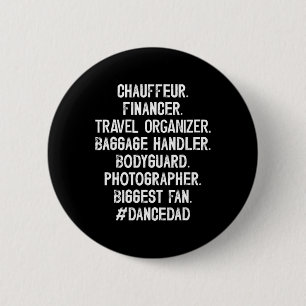 Dance Vater Definition Tanz Vater eines Tänzervate Button
