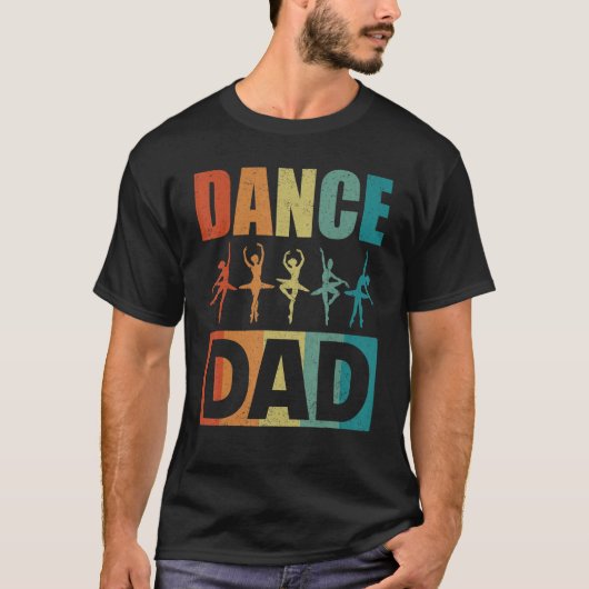 Dance Vater tanzen Daddy Dancer for Men T-Shirt (Vorderseite)