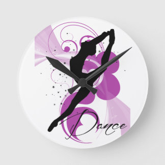 Dance Wall Clock Runde Wanduhr