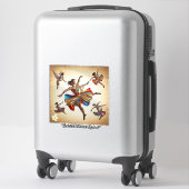 "Dance with Elegant Style" Aufkleber (Koffer)