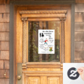 "Dance Workshop" Fensteraufkleber (Haustür)