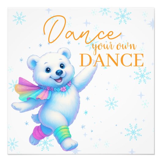 Dance Your Own Dance Canvas Art  Fotodruck (Vorne)