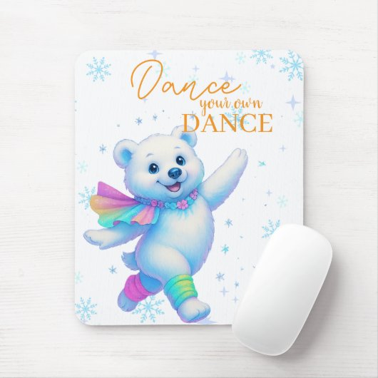 Dance Your Own Dance Canvas Art  Mousepad (Mit Mouse)