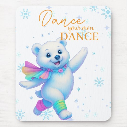Dance Your Own Dance Canvas Art Mousepad (Vorne)