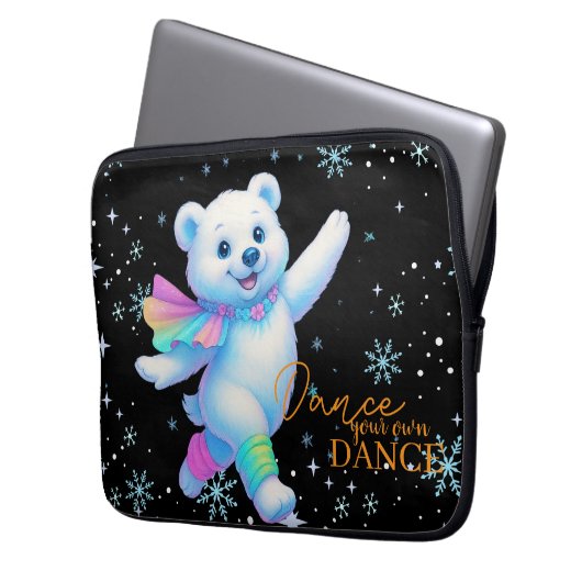 Dance your own Dance Laptop Case (Vorderseite Links)