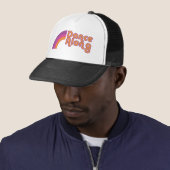 dancealong_rainbow_logo_cap truckerkappe (Beispiel)