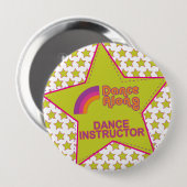 dancealong_star_dance instructor_button button (Vorne & Hinten)
