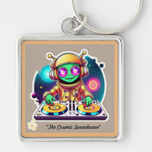"Dancefloor Außerirdischen Unite" Schlüsselanhänger