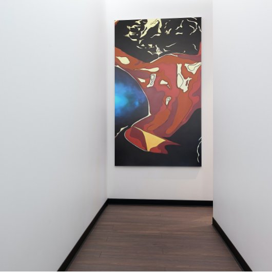 Dancefloor Diva Sommerurlaub Abstrakte Kunst, Dich Leinwanddruck