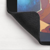 Dancefloor Diva Sommerurlaub Abstrakte Kunst, Dich Mousepad (Ecke)