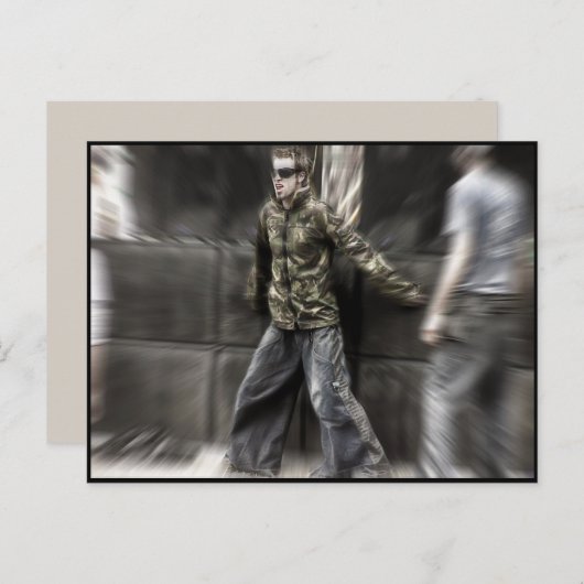 Dancefloor Glimpses #32 Postkarte (Vorne/Hinten)