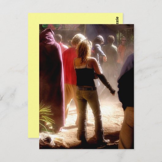 Dancefloor Glimpses Postkarte (Vorne/Hinten)