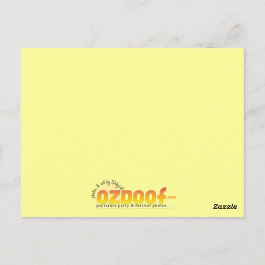 Dancefloor Glimpses Postkarte (Rückseite)