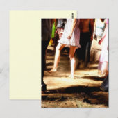Dancefloor Glimpses Postkarte (Vorne/Hinten)