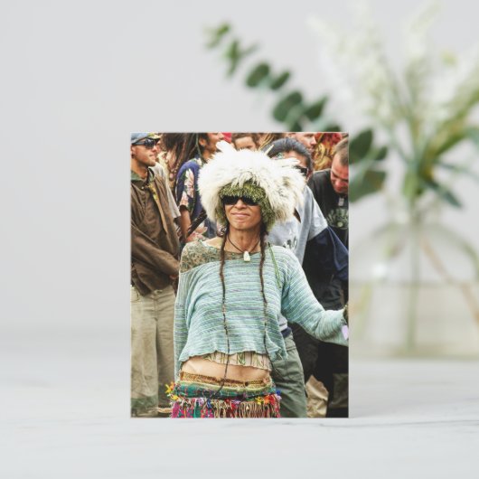 Dancefloor Stile Postkarte (Stehend Vorderseite)