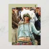 Dancefloor Stile Postkarte (Vorne/Hinten)