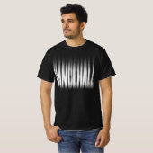 Dancehall Blurred Effect Typografy Reggae T-Shirt (Vorne ganz)