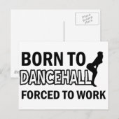 Dancehall Designs Postkarte (Vorne/Hinten)