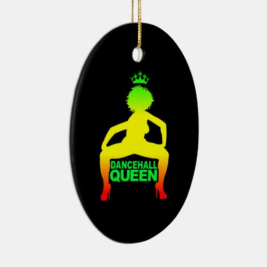 Dancehall Queen Keramik Ornament (Rechts)