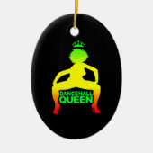 Dancehall Queen Keramik Ornament (Vorne)
