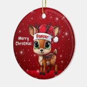Dancer Baby Deer, Fawn, Doe, Reindeer🦌 🎄 Keramik Ornament (Links)