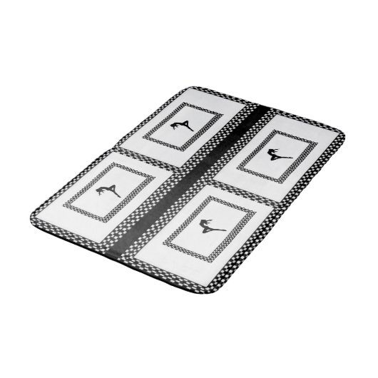 Dancer Bad Bathmat Badematte (Schrägansicht)