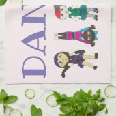 DANCER Ballet Stach Jazz Hip Hop Lyrical Teacher Küchentuch (Gefaltet)