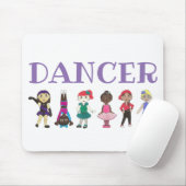 DANCER Ballet Stich Jazz Lyrical Acro Dance Teache Mousepad (Mit Mouse)
