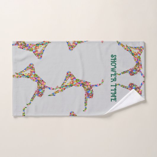 DANCER BATH TOWEL BADHANDTUCH SET (Handtuch)