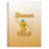 Dancer Chick Notizblock (Vorderseite)
