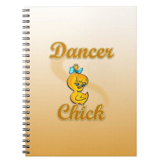 Dancer Chick Notizblock (Vorderseite)
