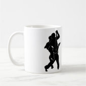 Dancer Couple Tasse - Benutzerdefinierte Farben (Links)