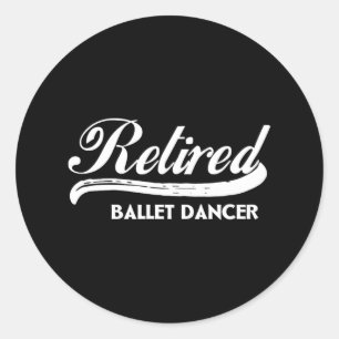 Dancer-Dancer-Party für die Belagerung Runder Aufkleber