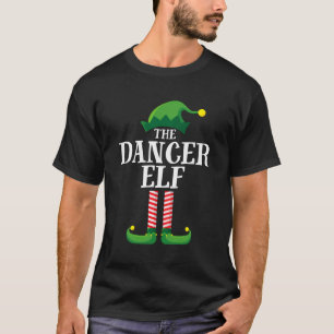 Dancer Elf Matching Family Group Weihnachtsfest Pa T-Shirt