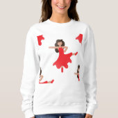 Dancer emoji women Sweatshirt (Vorderseite)