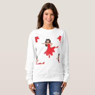 Dancer emoji women Sweatshirt