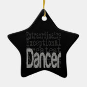 Dancer Extraordinaire Keramik Ornament (Hinten)