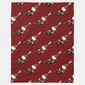 Dancer Fleece Blanket Red Spark (Vorderseite)