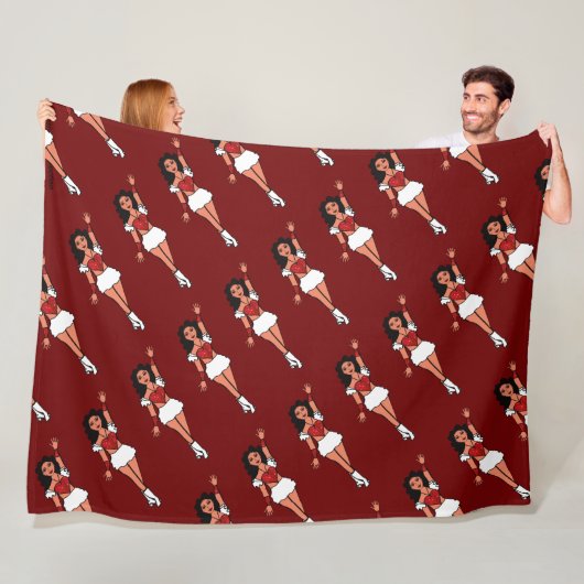Dancer Fleece Blanket Red Spark #2 (Beispiel)