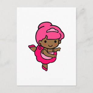 Dancer Girl Postkarte