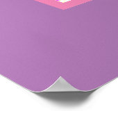 Dancer Imitate Sparkle Tiny Dot Poster (Ecke)